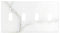 Calacatta Gold Marble  4 1/2 x 8 1/4 Switch Plate 4-ROCKER Wall Cover